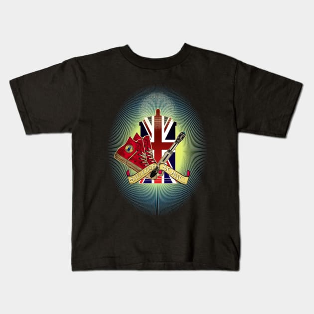 SNEAKERS & SONIC Kids T-Shirt by KARMADESIGNER T-SHIRT SHOP